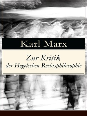 cover image of Zur Kritik der Hegelschen Rechtsphilosophie